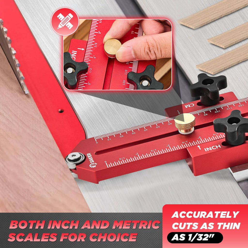 ® Thin Rip Jig Table Saw Jig Guide