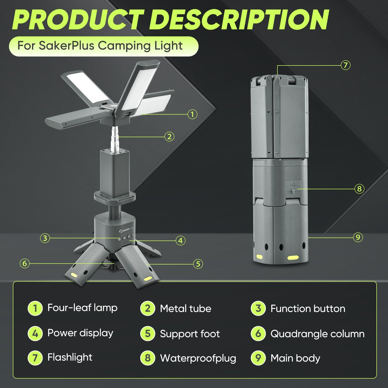 Telescopic Camping Lantern