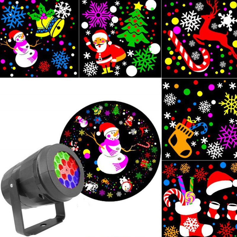 Christmas Projection Pattern Lamp