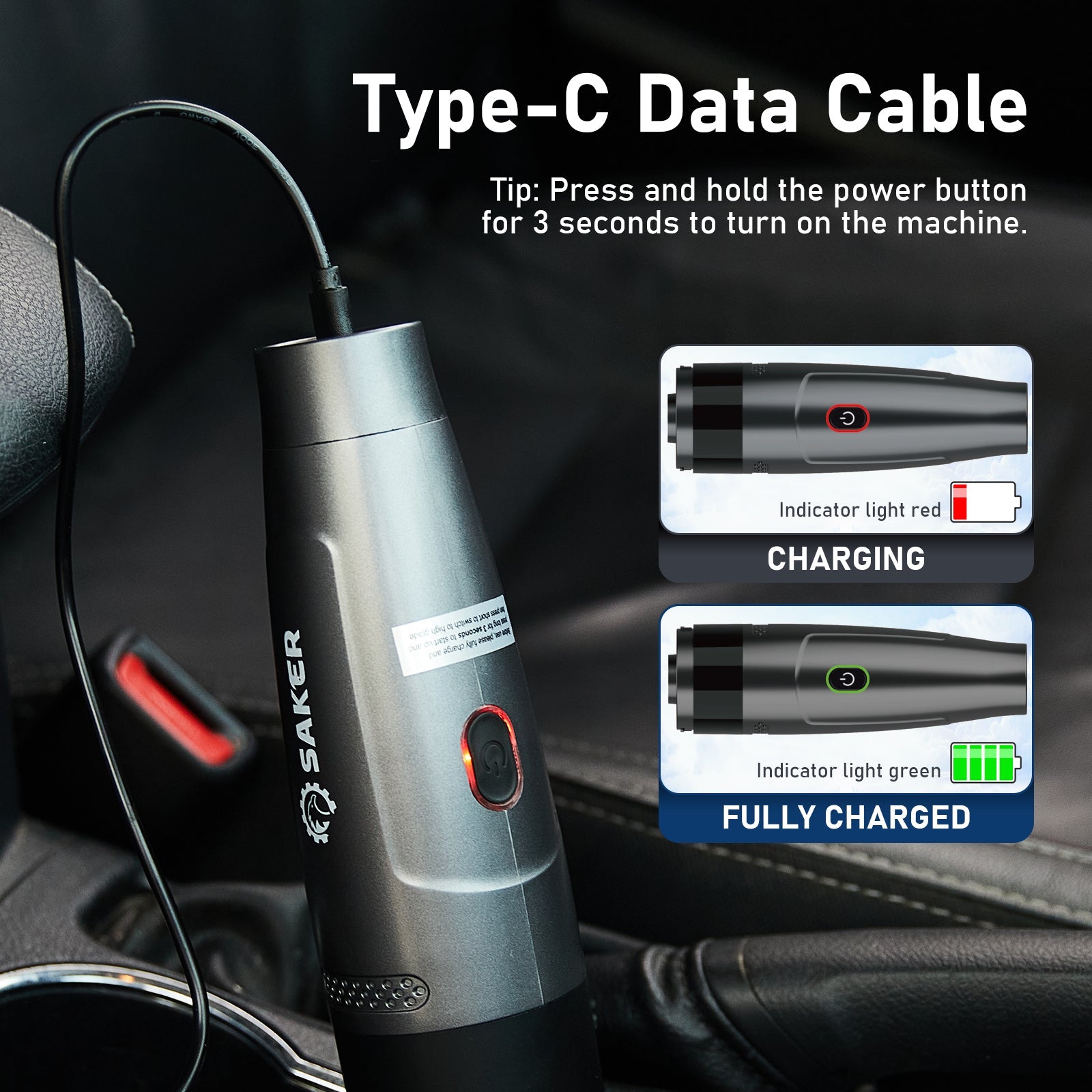 ® 3-in-1 Portable Vacuum Cleaner