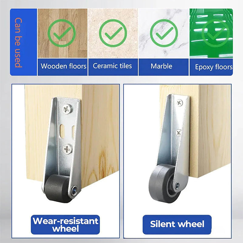 Galvanized Mini Directional Caster