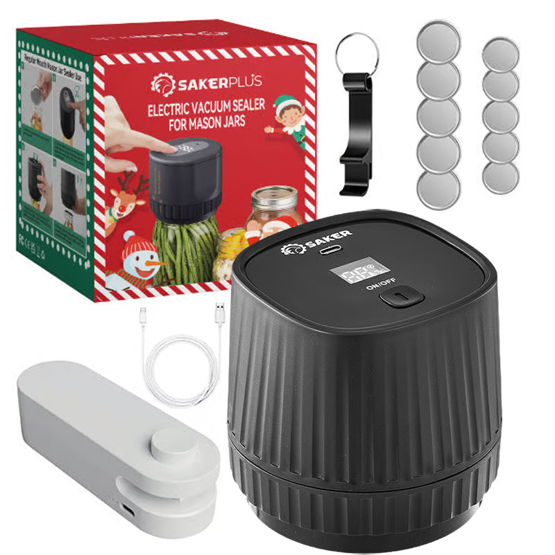 Efficient Food Saver -  Electric Vacuum Sealer For Mason Jars