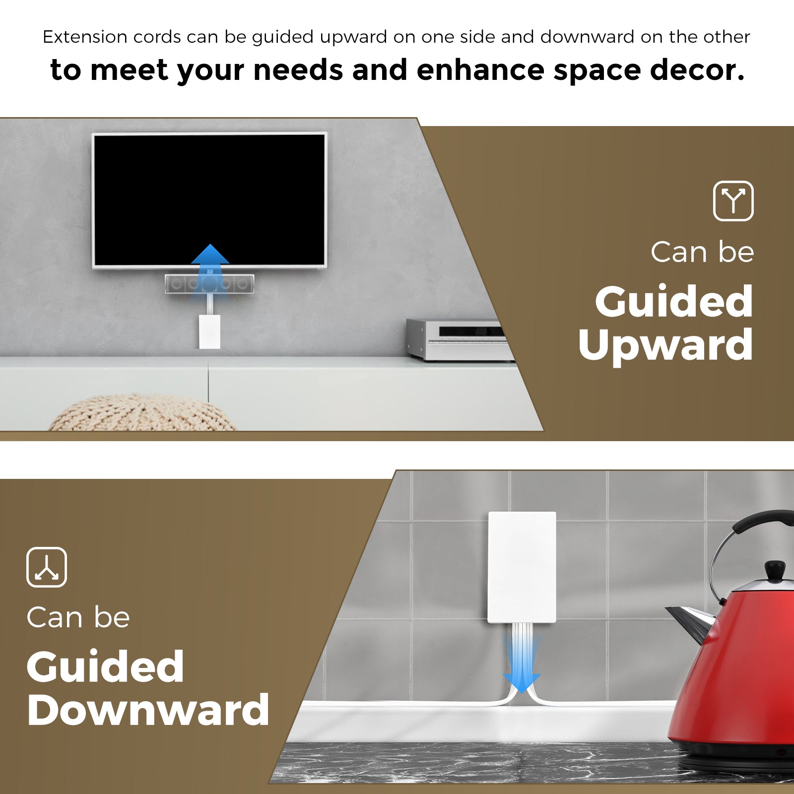 Outlet Concealer Power Strip